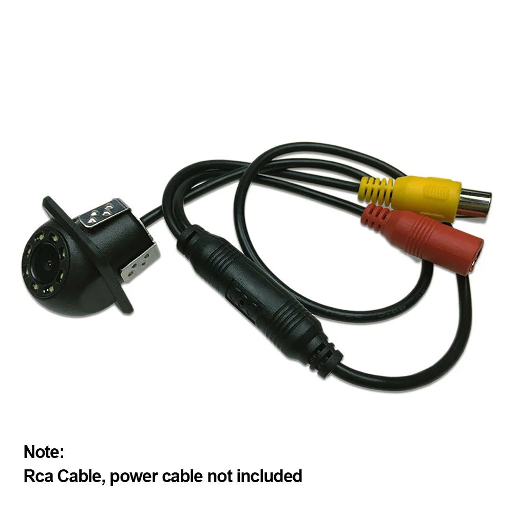 Car Rear View Camera 4/8/12 LED Night Vision Reversing Auto Parking Monitor CCD Waterproof 170 Degree HD Video Backup Camera