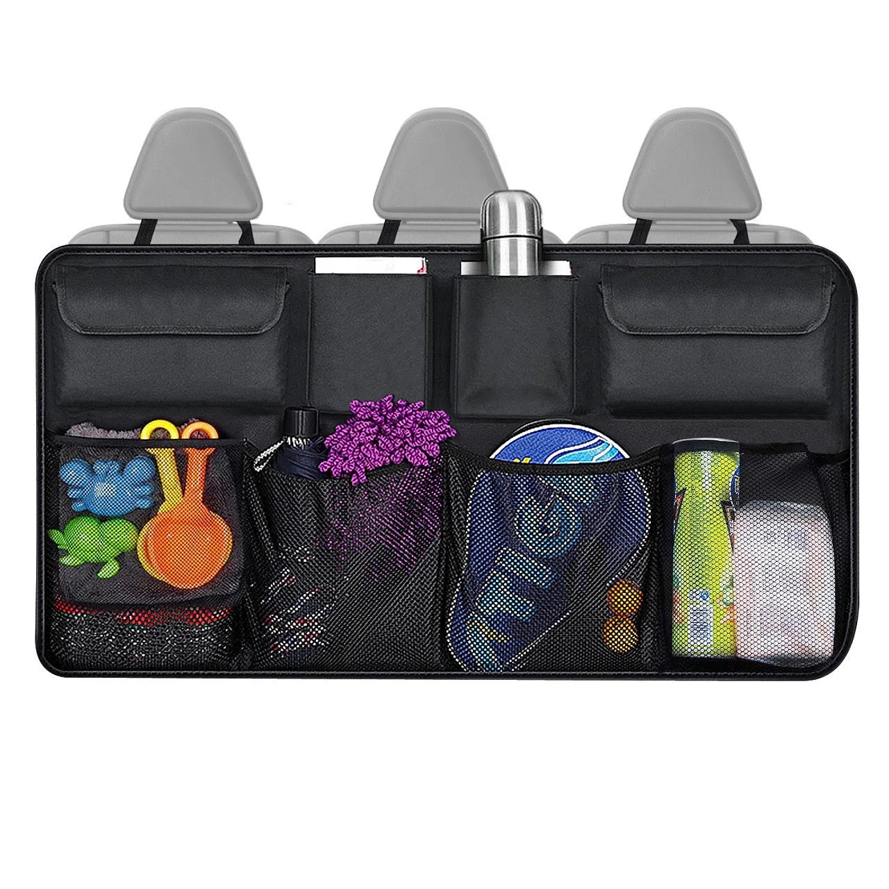 8 Large Trunk organizer bag,car trunk organizer,Car Trunk Hanging Storage Bag Back for SUV Truck Space Saving Exp