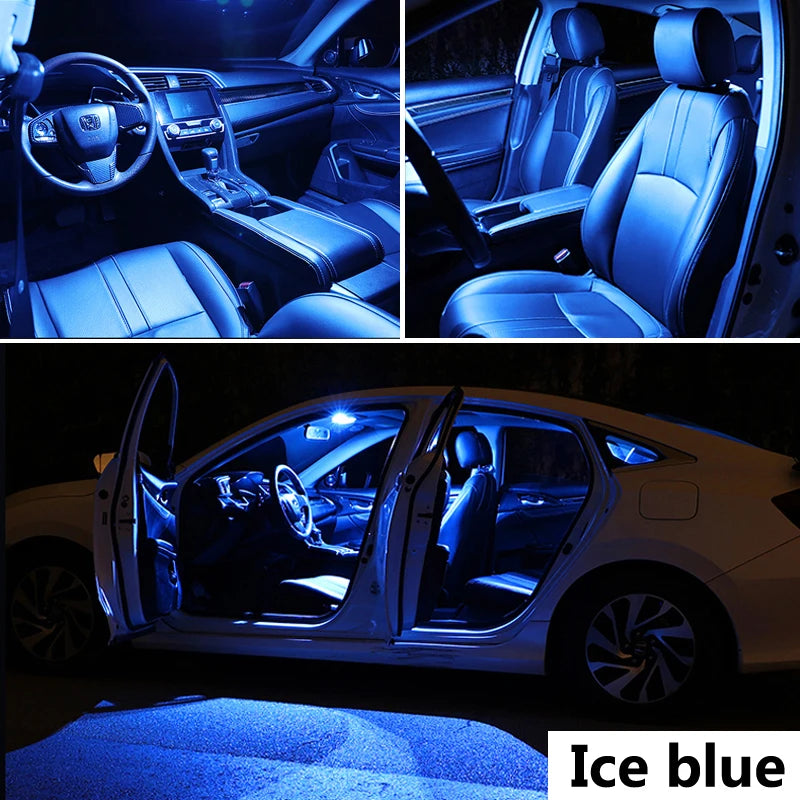 ZITWO LED Interior Light License Plate Lamp Kit For Nissan Note E11 E12 E13 2005 2008 2011 2012- 2019 2020 2021 2022 2023 Parts
