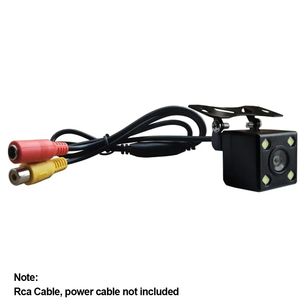 Car Rear View Camera 4/8/12 LED Night Vision Reversing Auto Parking Monitor CCD Waterproof 170 Degree HD Video Backup Camera