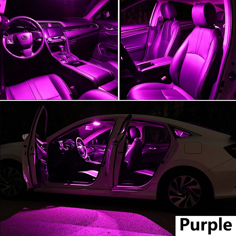 ZITWO LED Interior Light License Plate Lamp Kit For Nissan Note E11 E12 E13 2005 2008 2011 2012- 2019 2020 2021 2022 2023 Parts